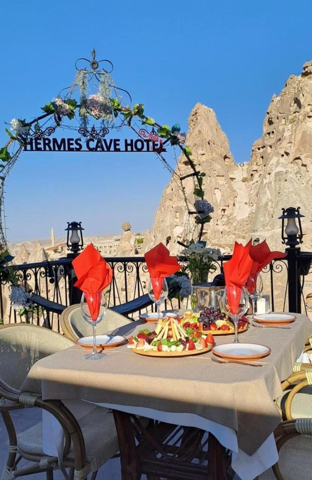 Hermes Cave Hotel Üçhisar Exterior foto