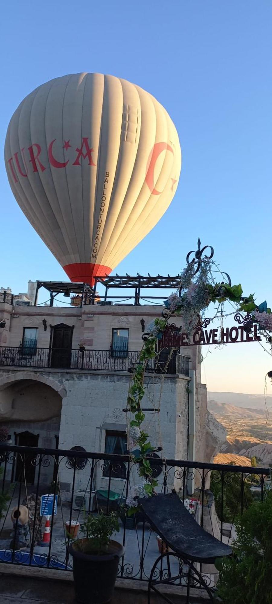 Hermes Cave Hotel Üçhisar Exterior foto